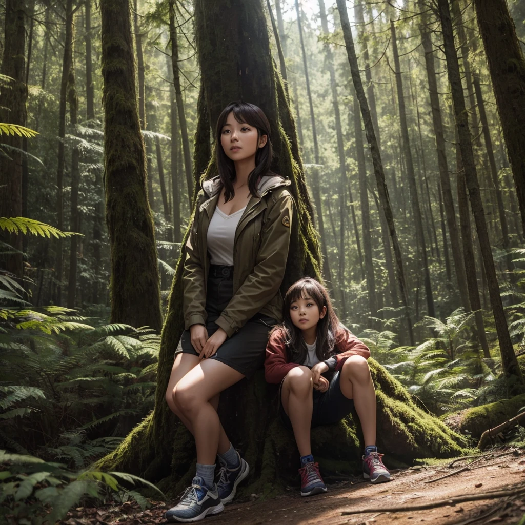 she found a friend in the forest who will convince her