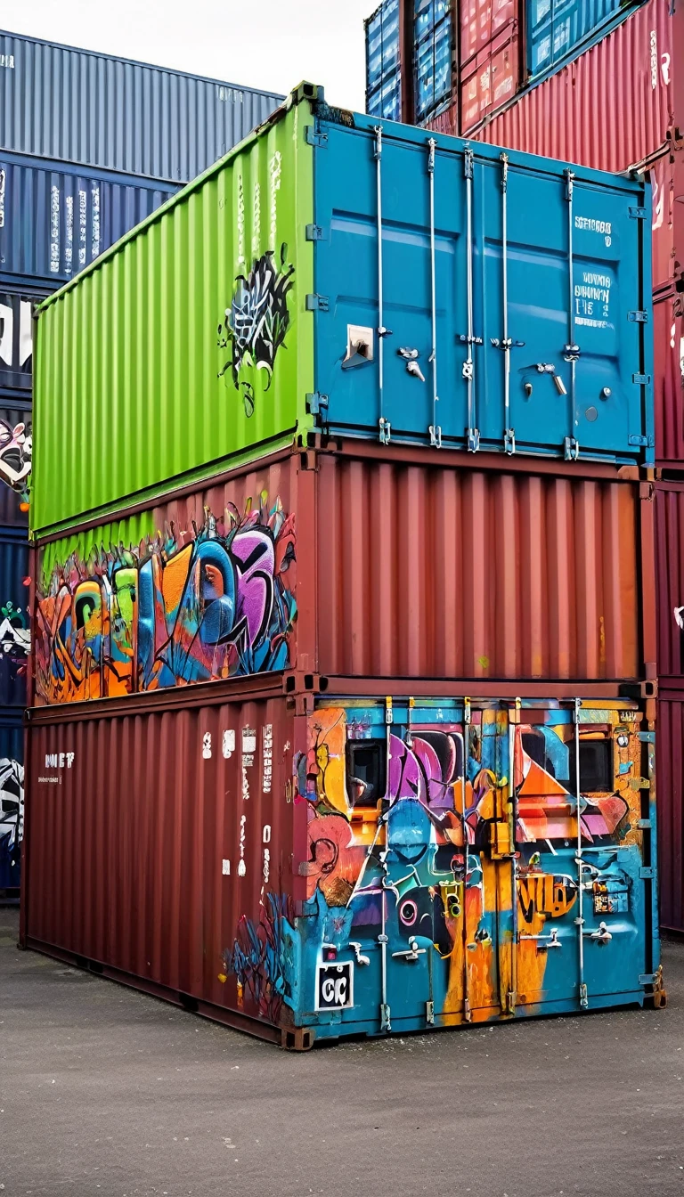 Container Graffiti,wild,Graffiti