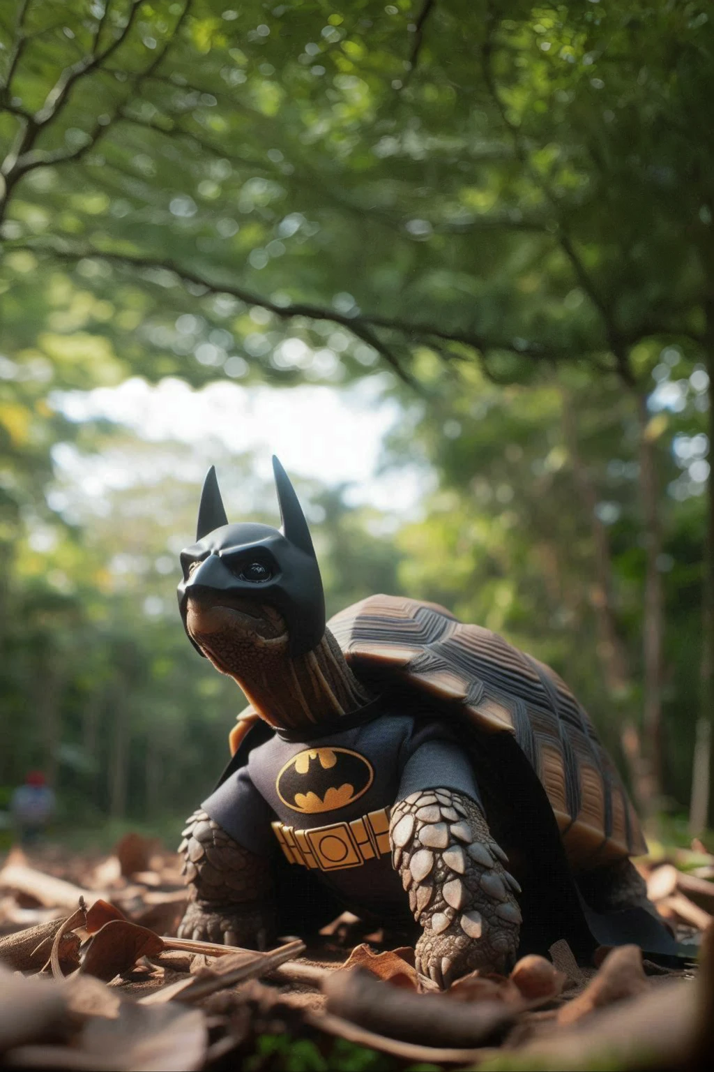 turtle in the forest