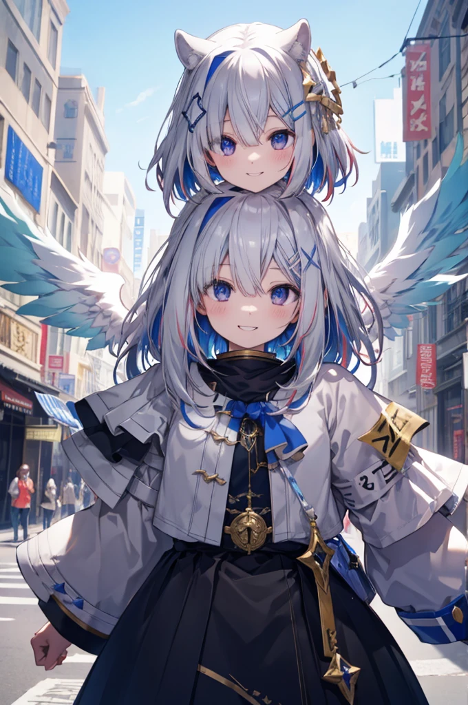 Concept Art、masterpiece、smile、Upper Body、high resolution、Grin