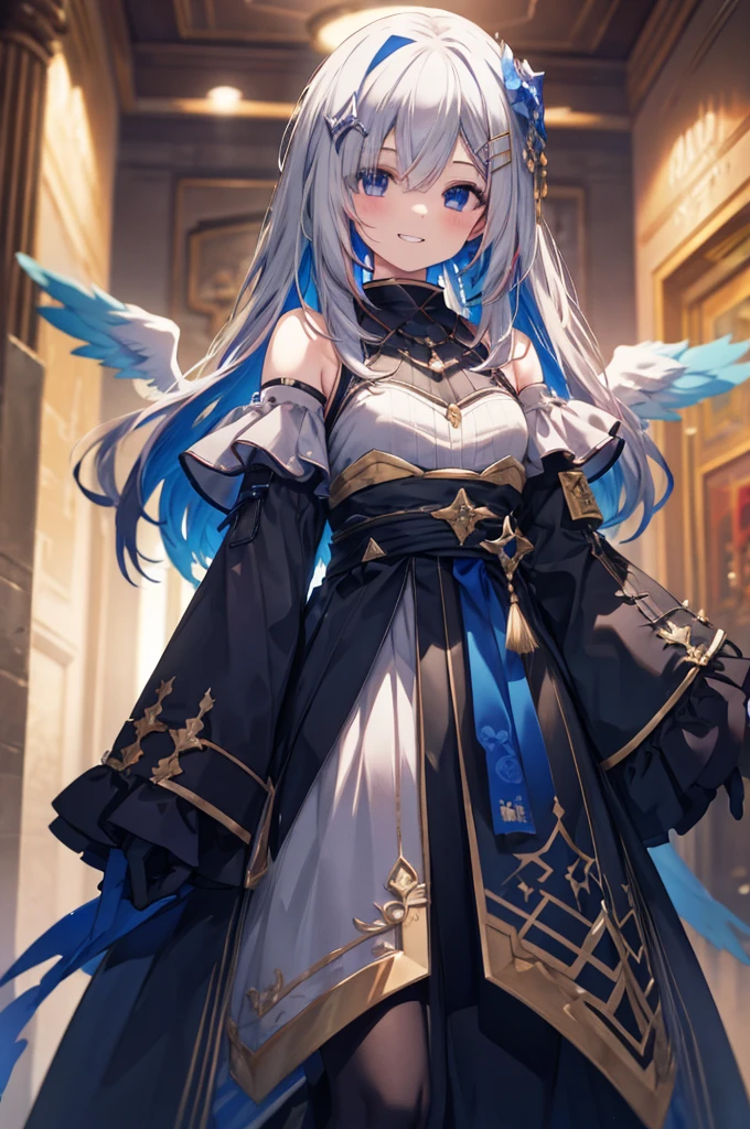 Concept Art、masterpiece、smile、Upper Body、high resolution、Grin