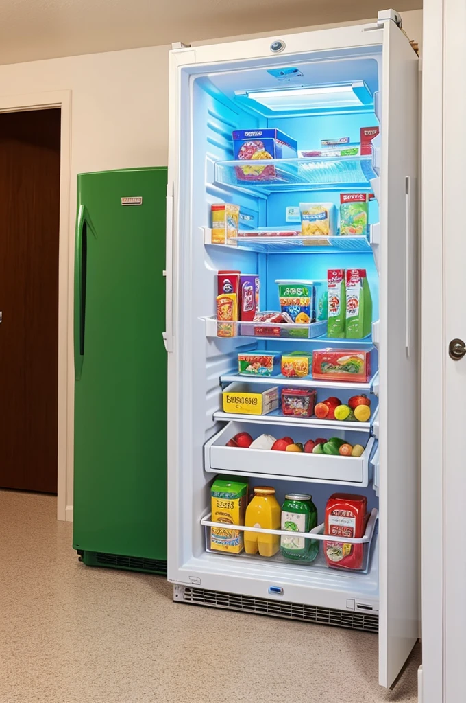 Animated fridge
