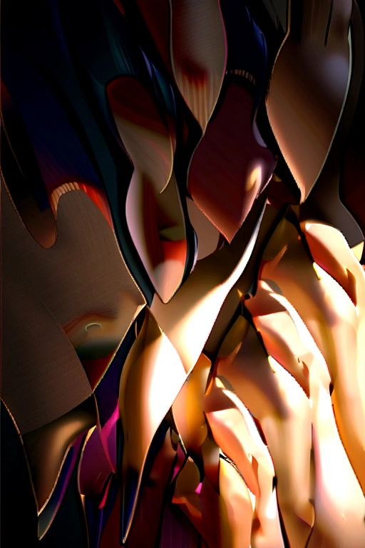 a large group orgy, many naked bodies intertwined, intense passionate expressions, erotic and sensual, chiaroscuro lighting, dramatic shadows, cinematic composition, hyperrealistic, 8k, high quality, masterpiece