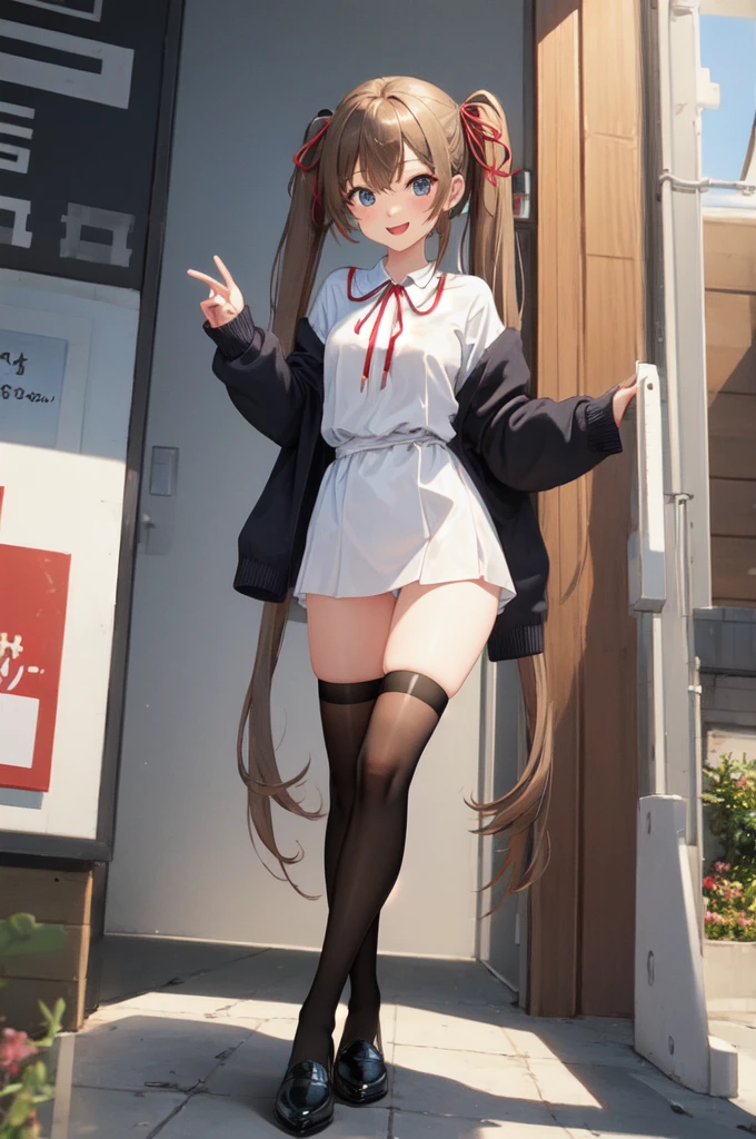 (masterpiece, best quality, extremely detailed, ultra-detailed),
BREAK
(1girl, solo, cute face, kawaii, face, a cute , happy, standing, 16-year-old),
BREAK
(long twintails, light brown hair, straight hair, brown eyes, medium breasts),
BREAK
(black thighhighs:1.3),
BREAK
(ribbon:1.5),
BREAK
(winter , Cardigan),
BREAK
(bow panties, white panties:1.3)