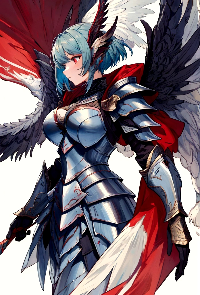 Valfalk, armor, (high quality), ((Masterpiece)) 