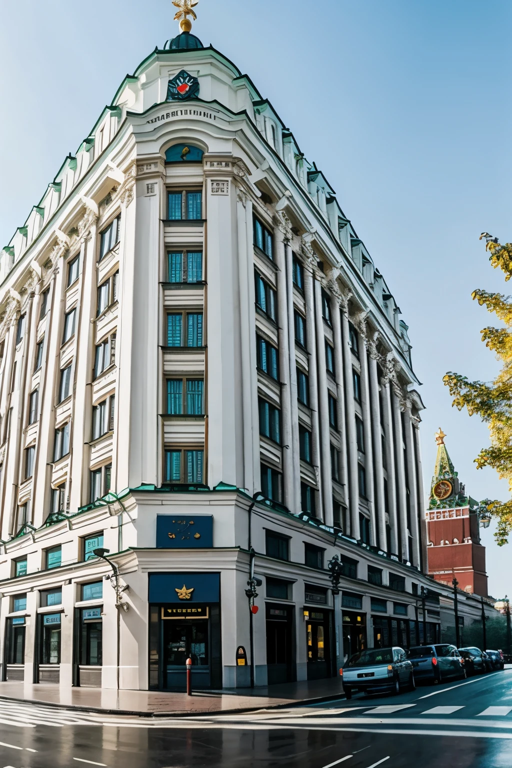 A bank in Moscow surrounded by mystery