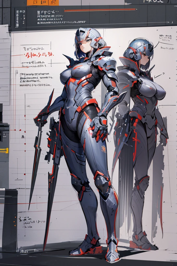 multiple views, pencil sketch, (sketch:1.25), best quality, Line draft, highres, (ultra-detailed:1.1), (illustration:1.1), (infographic:1.2), (solo), perfectly drawn hands, standing, cohesive background, paper, action, (character design:1.1)
