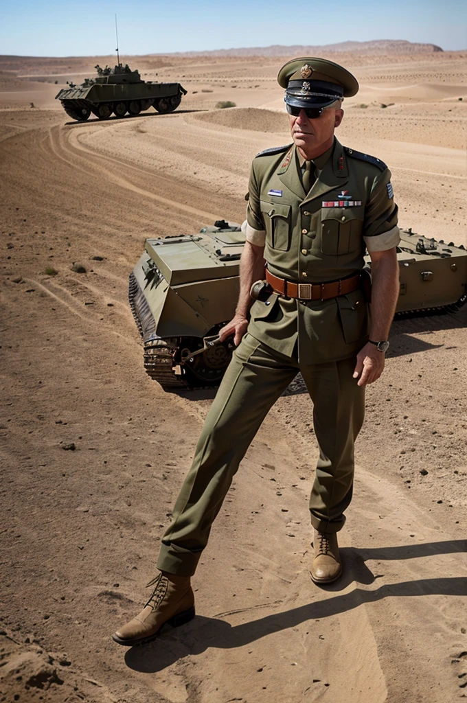 A thumbnail for a video about Erwin Rommel could be an eye-catching image that reflects his military career and legacy. Here are some ideas:
1. A portrait of Rommel in his military uniform, perhaps with a hint of a desert background to represent his North African campaigns.
2. An image of a tank or a military vehicle from the Afrika Korps, with Rommel's name or insignia prominently displayed.
3. A map of North Africa or the Mediterranean theater, highlighting key battle locations and Rommel's strategic movements.
4. A dramatic illustration or artwork depicting Rommel in a leadership pose, with a desert or battlefield landscape in the background.
5. A historical photo of Rommel with his troops, perhaps with a caption or quote that reflects his leadership philosophy or military strategy