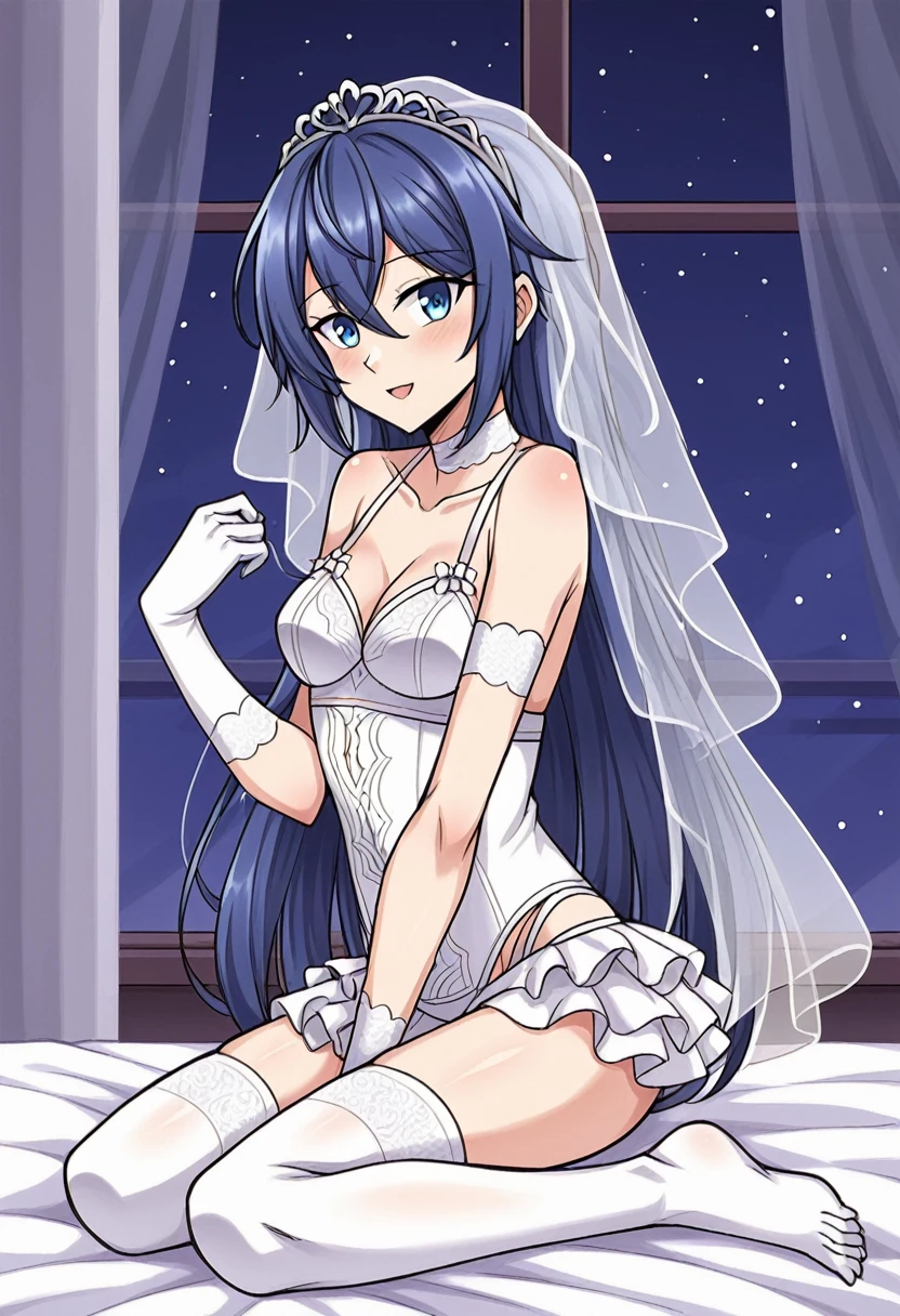 a father (he had been brainwashing by his second son,so his wife and eldest son wouldn't find out,crossdressing,a his second son's room ,wear sexy Wedding lingerie,bride of his second son,have one's first night,swear live as the wife of his second son for life) ,