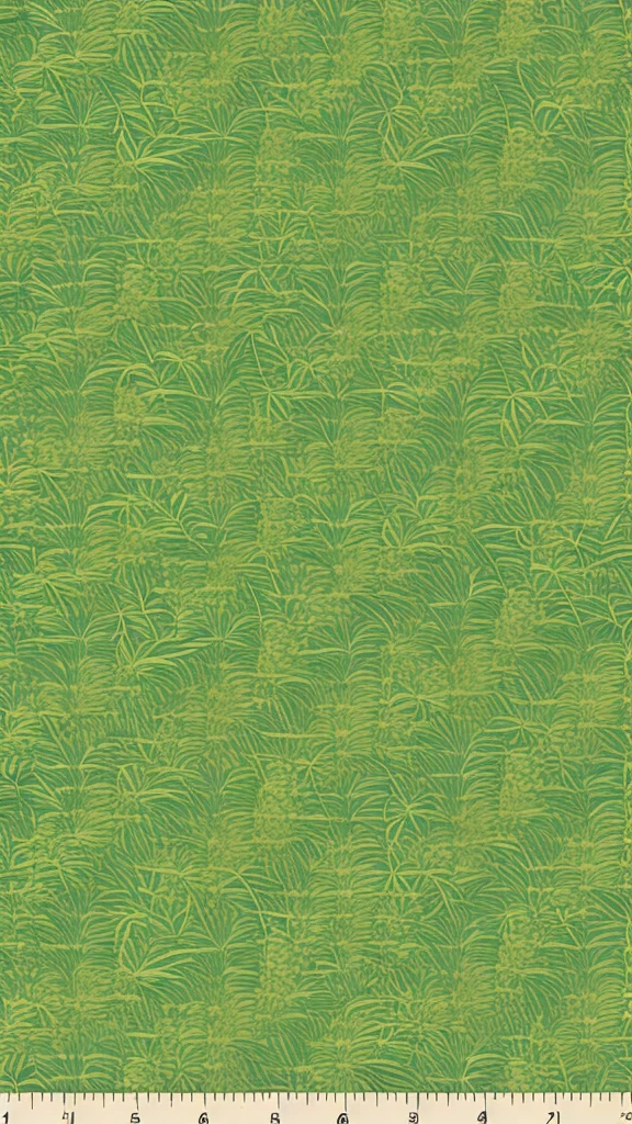 Bellflower hemp leaf pattern