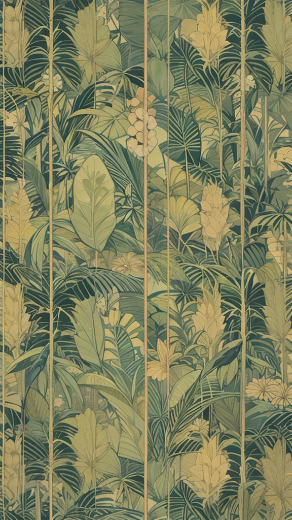 Bellflower hemp leaf pattern