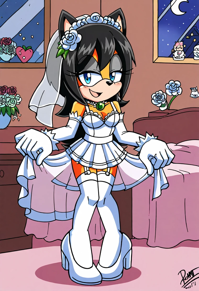 a father (he had been brainwashing by his second son,so his wife and eldest son wouldn't find out,crossdressing,a his second son's room ,wear sexy Wedding lingerie,bride of his second son,have one's first night,swear live as the wife of his second son for life) ,