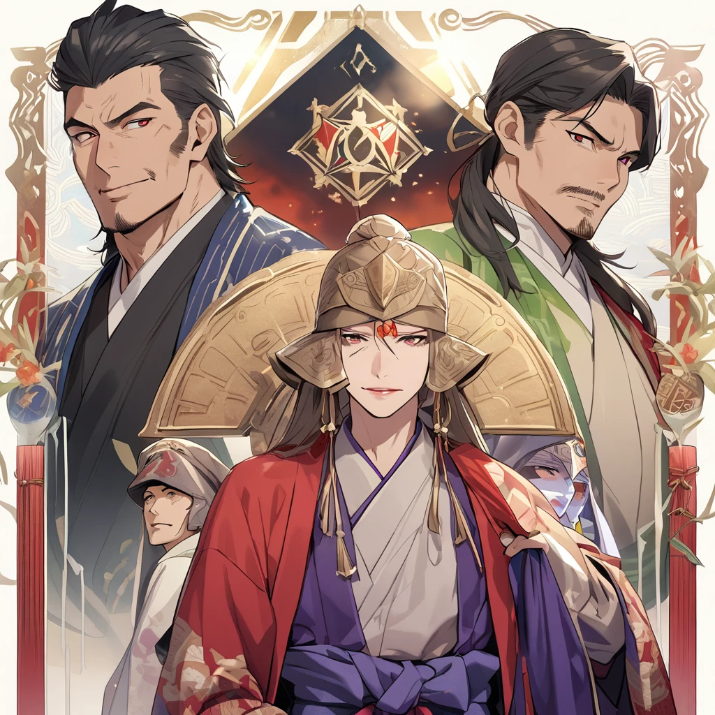 Four Pillars of Destiny/fortune teller/40 years old/mysterious/Japanese men