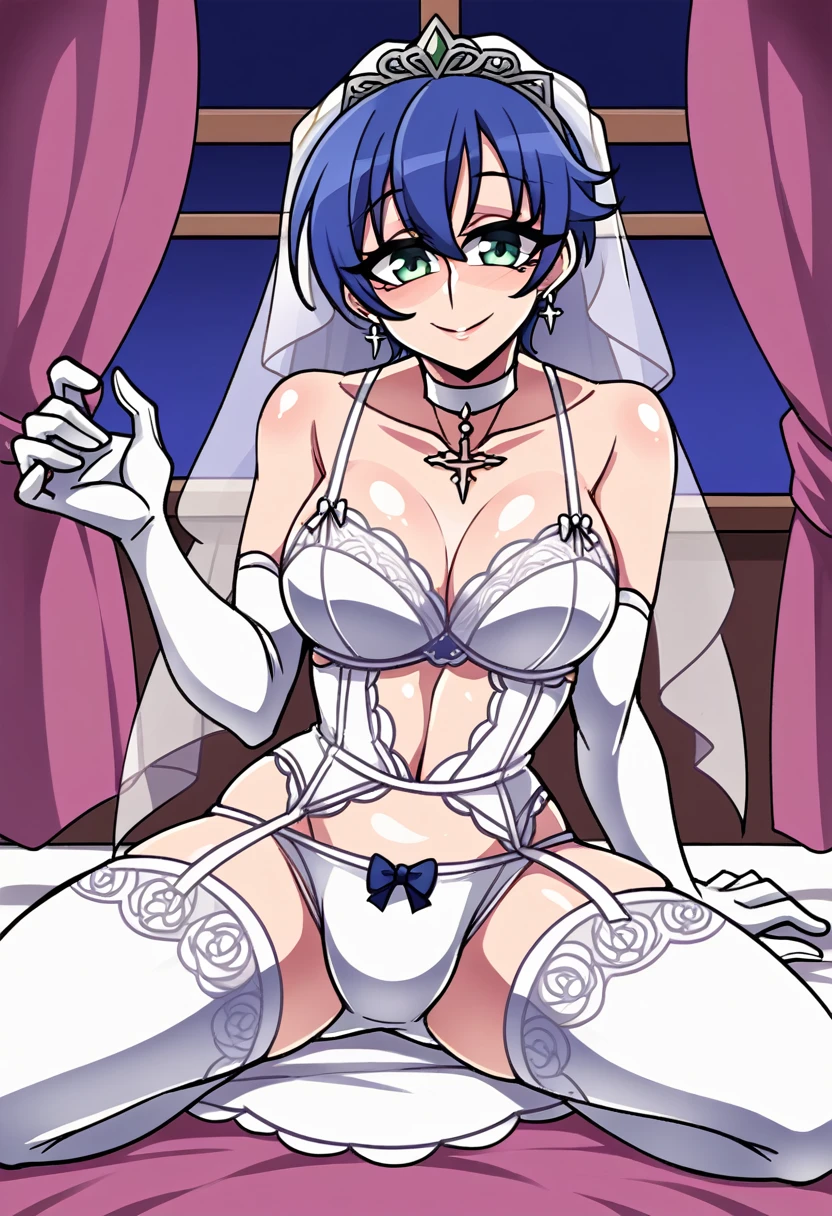a father (he had been brainwashing by his second son,so his wife and eldest son wouldn't find out,crossdressing,a his second son's room ,wear sexy Wedding lingerie,bride of his second son,have one's first night,swear live as the wife of his second son for life) ,