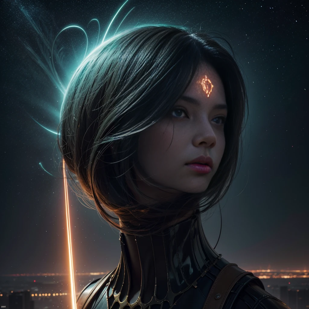 red-green bioluminescent beauty, huge expressive eyes, , foreign empire, dynamic costume colors, patterns, trailing coat, which imitates gliding, Feeling of mystery, enchantment, visual splendor, high society, influenced by Artgerm, H.R. giger, Beksinski, Matte Painting, complicated artwork masterpiece, ominous tones, according to the golden ratio, beliebt bei CGSociety, trendy , outer space, vanishing point, super highway, high speed, digital render, digital painting, beeple, noah bradley, cyril roland, ross tran, trending on artstation
