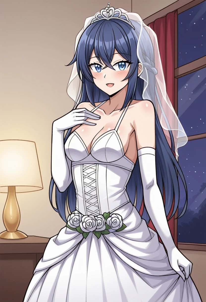 a father (he had been brainwashing by his second son,so his wife and eldest son wouldn't find out,crossdressing,a his second son's room ,wear sexy Wedding lingerie,bride of his second son,have one's first night,swear live as the wife of his second son for life) ,
