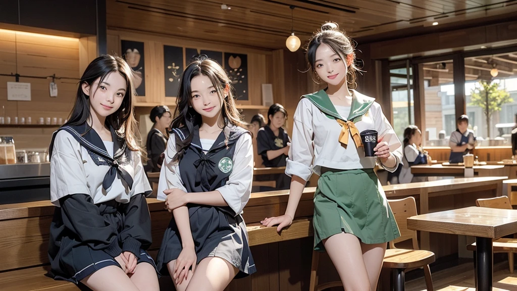 (((((((Junior high school girl in sailor suit)))))))
(((((お洒落でcuteInside the Starbucks store)))))
8K、RAW Photos、Highest quality、Super detailed、Super Resolution、Ultra HD、8K壁紙、Amazing details
(((((((Inside the Starbucks store)))))))、((((((Sit down and eat cake、Drink coffee、smile))))))、((Heart Necklace))
Modern and sleek design:Interior design using natural materials、Many of the designs are warm and made using wood and metal.。
Large windows:自然光をたっぷり取り入れるためのLarge windowsがあり、Providing a bright and open space。
Green Interior:Potted plants are effectively placed、It creates a relaxing atmosphere。
artwork:Works by local artists、Starbucks-related art on display。
Cozy seating:Cushioned chairs and sofas、Bar sheet etc.、A variety of seating options available。
Open kitchen area:Being able to see how drinks and food are made、We provide peace of mind and transparency。
Unique lighting:Antique lamps and chandeliers、Modern lighting fixtures are used。
Comfortable background music:Relaxing music is playing、A comfortable space is provided。
Wide々Table space:一人でもグループでも使いやすいWide々There is a table with。
Community Table:There is a large table where you can socialize with other customers.。
Seasonal decorations:The decorations are themed according to the season.。
Design with a local feel:The design incorporates the local culture and characteristics.。
Fragrance production:コーヒーの香りが店内にWideがり、A space that satisfies the five senses has been created.。
Conversation with a barista:フレンドリーなConversation with a baristaが楽しめるカウンターエリアがあります。
8K、RAW Photos、Highest quality、masterpiece:1.2、Super detailed、Super Resolution、Ultra HD、8K壁紙、Amazing details、Photorealistic:1.4、Having fun by the water、Full Body Shot、Full body photo、High-resolution RAW color photos、Professional photos、A scene full of emotion、Very detailed and beautiful、Ultra HD、8K壁紙、Amazing details、Huge file sizes、Highly detailed beautiful girls、Highly detailed face Highly detailed eyes、Extremely realistic skin、 Highly detailed fingers, Highly detailed nose, Highly detailed mouth, Perfect Anatomy, Highly detailed background, Highly detailed clothing, , cute女の子, Famous Japanese Idols, cute, Realistic body, Slender, White skin, Glowing Skin, Slim body, Realistic Face, Delicate eyes, double eyelid,