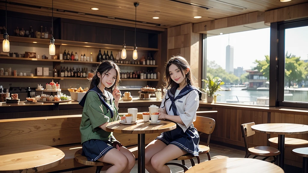 (((((((Junior high school girl in sailor suit)))))))
(((((お洒落でcuteInside the Starbucks store)))))
8K、RAW Photos、Highest quality、Super detailed、Super Resolution、Ultra HD、8K壁紙、Amazing details
(((((((Inside the Starbucks store)))))))、((((((Sit down and eat cake、Drink coffee、smile))))))、((Heart Necklace))
Modern and sleek design:Interior design using natural materials、Many of the designs are warm and made using wood and metal.。
Large windows:自然光をたっぷり取り入れるためのLarge windowsがあり、Providing a bright and open space。
Green Interior:Potted plants are effectively placed、It creates a relaxing atmosphere。
artwork:Works by local artists、Starbucks-related art on display。
Cozy seating:Cushioned chairs and sofas、Bar sheet etc.、A variety of seating options available。
Open kitchen area:Being able to see how drinks and food are made、We provide peace of mind and transparency。
Unique lighting:Antique lamps and chandeliers、Modern lighting fixtures are used。
Comfortable background music:Relaxing music is playing、A comfortable space is provided。
Wide々Table space:一人でもグループでも使いやすいWide々There is a table with。
Community Table:There is a large table where you can socialize with other customers.。
Seasonal decorations:The decorations are themed according to the season.。
Design with a local feel:The design incorporates the local culture and characteristics.。
Fragrance production:コーヒーの香りが店内にWideがり、A space that satisfies the five senses has been created.。
Conversation with a barista:フレンドリーなConversation with a baristaが楽しめるカウンターエリアがあります。
8K、RAW Photos、Highest quality、masterpiece:1.2、Super detailed、Super Resolution、Ultra HD、8K壁紙、Amazing details、Photorealistic:1.4、Having fun by the water、Full Body Shot、Full body photo、High-resolution RAW color photos、Professional photos、A scene full of emotion、Very detailed and beautiful、Ultra HD、8K壁紙、Amazing details、Huge file sizes、Highly detailed beautiful girls、Highly detailed face Highly detailed eyes、Extremely realistic skin、 Highly detailed fingers, Highly detailed nose, Highly detailed mouth, Perfect Anatomy, Highly detailed background, Highly detailed clothing, Teen, cute女の子, Famous Japanese Idols, cute, Realistic body, Slender, White skin, Glowing Skin, Slim body, Realistic Face, Delicate eyes, double eyelid,