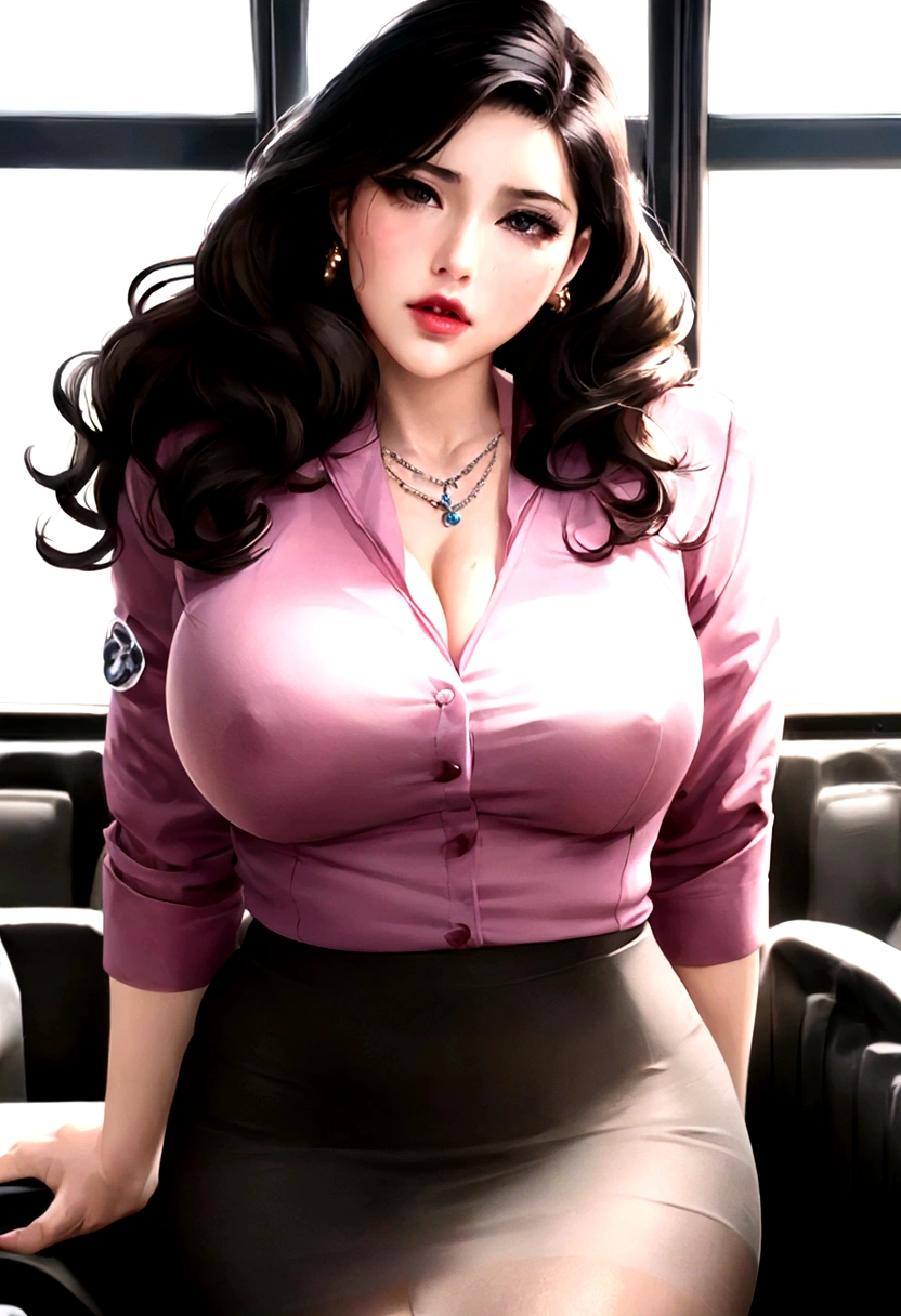 ((masterpiece)), ((very realistic)), Beautiful face of a girl with big eyes, full lips, long eyelashes, bare breasts, In a sensuous pose, very detailed, (realistic atmosphere), very detailed 얼굴, intricate details, vivid colors, dramatic lighting, cinematic composition, Anime-inspired art style, fascinating face, voluptuous body, big tits, Facial expression of orgasm during sex, sweaty body, hot body, Slender legs, wearing black panties, Wearing a bra that is constantly untied, A facial expression that strongly feels an orgasm, Two arms, two legs, Sweat-drenched body, soft bedroom lighting, Happy expression after experiencing orgasm, Sexy bra, (((perfectly balanced body))), (((늘씬한 two legs))), (((Plump breasts)))