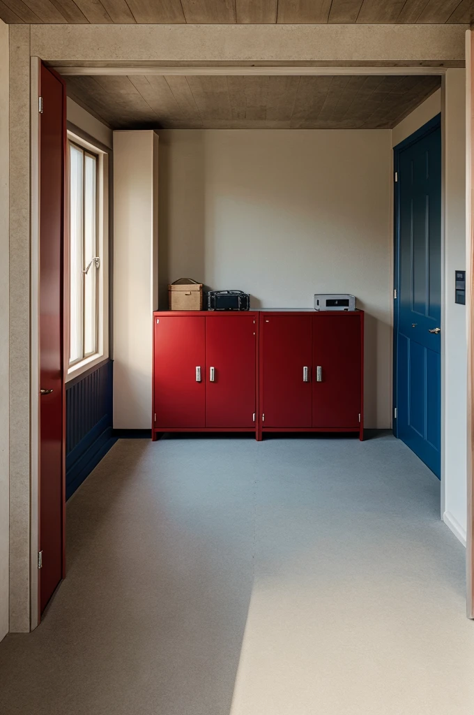 Guardroom design that is not in the form of box