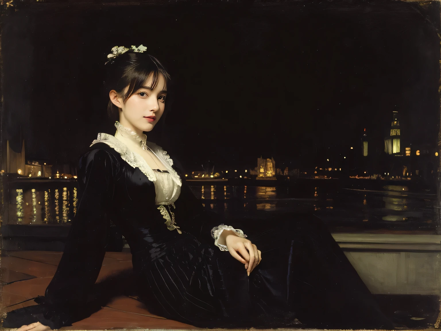 James Whistler's Nocturne.,smile