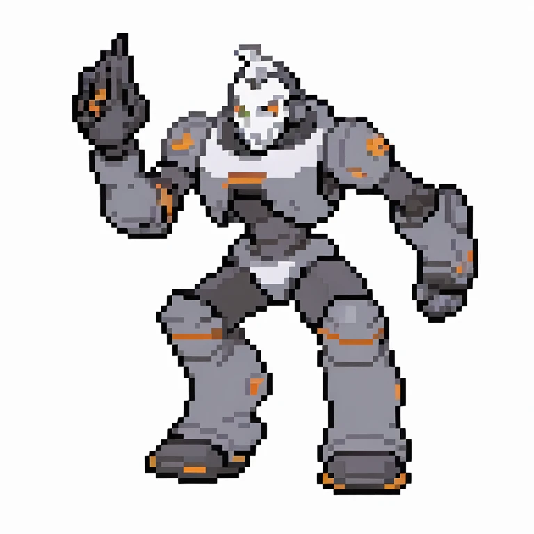 overwatch robot. full body 