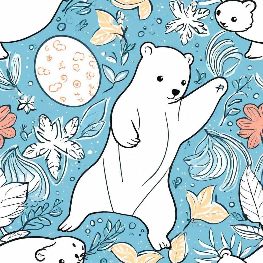 cute quokka, illustration, vector graphics, strong contours