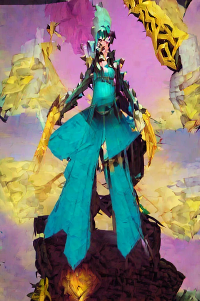 "Concept art of a female telepathic assassin named Astra. She has piercing green eyes, long dark hair tied in a ponytail, and is wearing a sleek, dark outfit with hints of green accents. She carries an intricate dagger with a gemstone hilt. The background is a shadowy urban nightscape, adding a mysterious and intense atmosphere. Astra is in a dynamic pose, using her telepathic powers, with her pendant glowing faintly. The style is highly detailed digital painting with dramatic lighting."