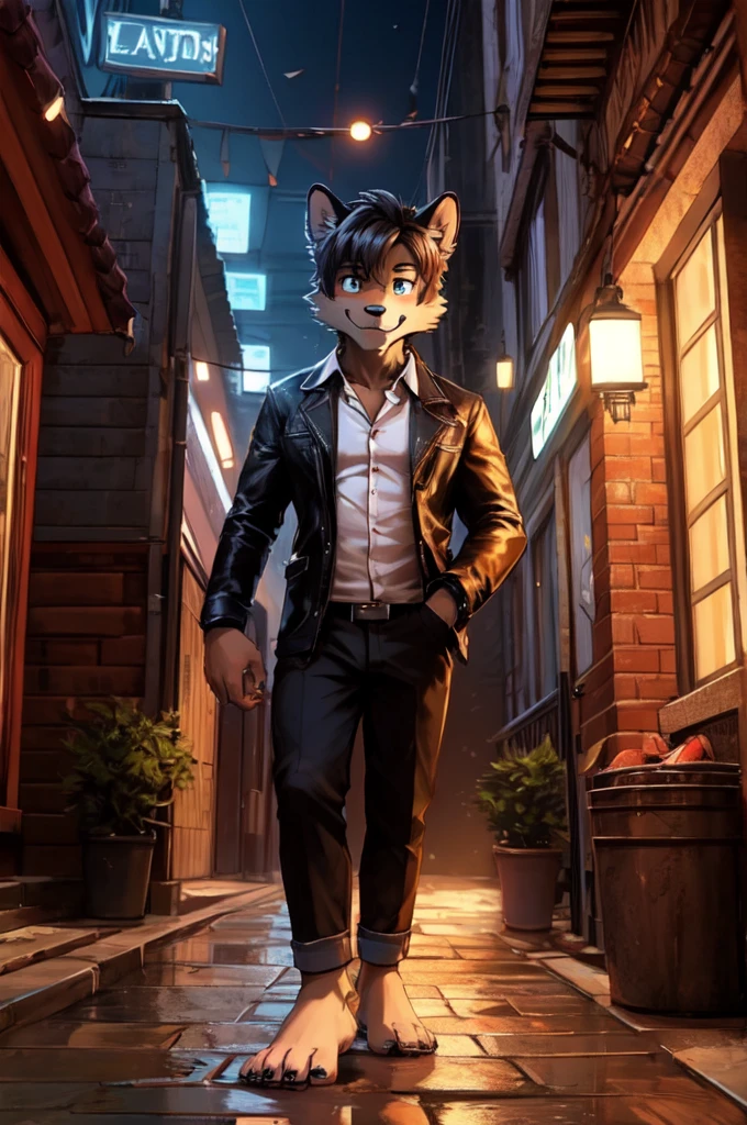 (((Barefoot furry character, full body, cinematic setting, furry male, plantigrade))) ,
Let’s make tonight the weekend
I don’t wanna wait - I don’t wanna wait - I don’t wanna wait
Got no reason not to celebrate
Baby I just don’t wanna wait
Swimming in the deep blue
Got me thinking bout you
I’m just tryna dive right in
Wanna spend tonight like
The last night of our lives
Chasing all the love we can
And now oh I’m in a sea of lights
And all that I can see is you
And now I’m dying to feel alive
So baby let’s try something new
Let’s make tonight the weekend
I don’t wanna wait - I don’t wanna wait - I don’t wanna wait
Got no reason not to celebrate
Baby I just don’t wanna wait
BREAK, detailed background, 8K, (masterpiece:1.5), intricate details, highly detailed, extreme detail, octane render, fine art, best quality, highres, (detailed face:1.5), ((full_body)), UHD, (((perfect hands))), (((perfect face))) low light