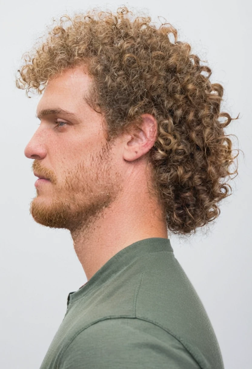 Profile photo of a man with curly hair