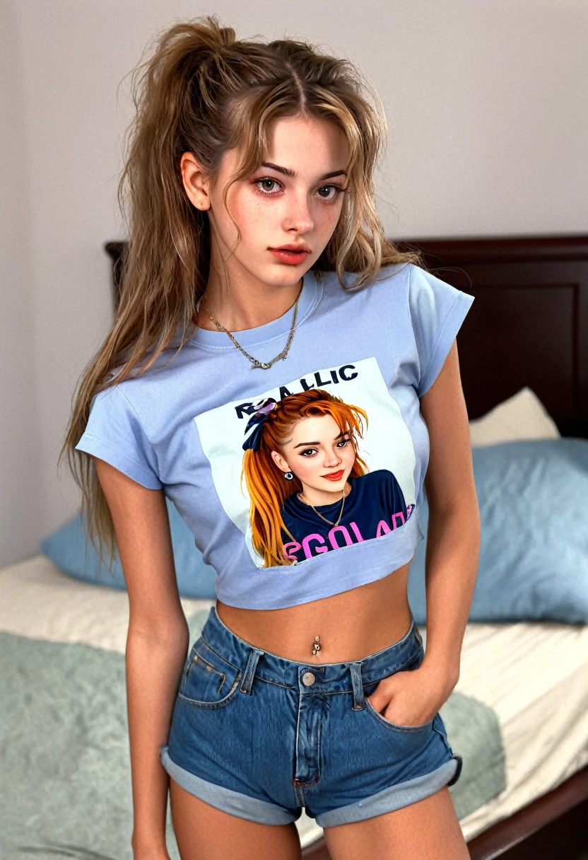Realistic girl 90s style