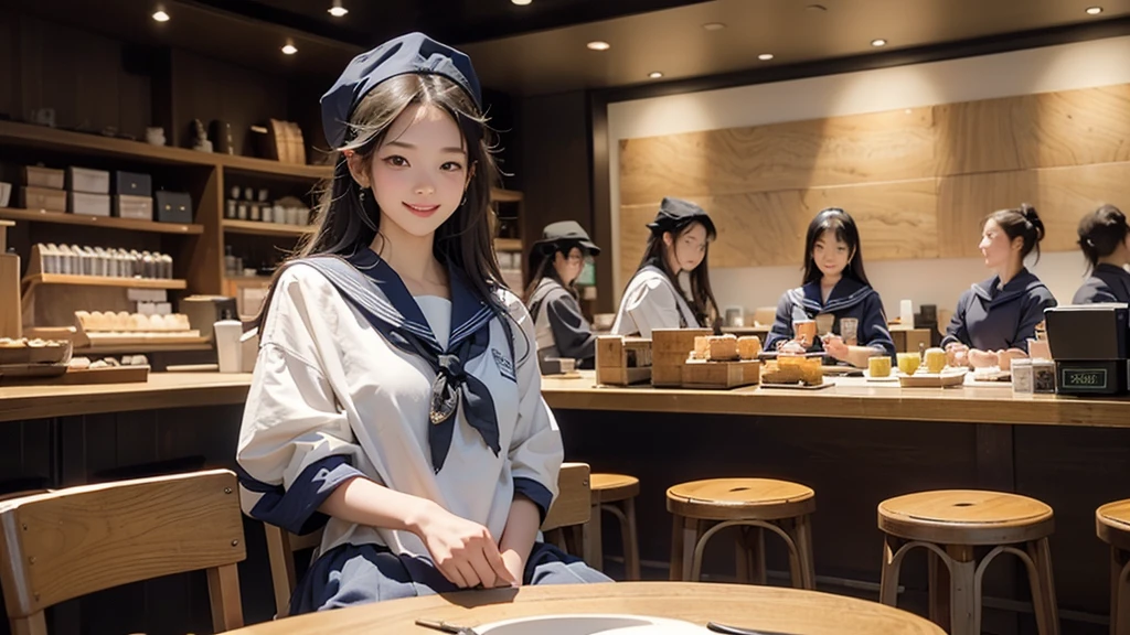 (((((((Junior high school girl in sailor suit)))))))
(((((お洒落でcuteInside the Starbucks store)))))
8K、RAW Photos、Highest quality、Super detailed、Super Resolution、Ultra HD、8K壁紙、Amazing details
(((((((Inside the Starbucks store)))))))、((((((Sit down and eat cake、Drink Starbucks coffee、smile))))))、((Heart Necklace))
Modern and sleek design:Interior design using natural materials、Many of the designs are warm and made using wood and metal.。
Large windows:自然光をたっぷり取り入れるためのLarge windowsがあり、Providing a bright and open space。
Green Interior:Potted plants are effectively placed、It creates a relaxing atmosphere。
artwork:Works by local artists、Starbucks-related art on display。
Cozy seating:Cushioned chairs and sofas、Bar sheet etc.、A variety of seating options available。
Open kitchen area:Being able to see how drinks and food are made、We provide peace of mind and transparency。
Unique lighting:Antique lamps and chandeliers、Modern lighting fixtures are used。
Comfortable background music:Relaxing music is playing、A comfortable space is provided。
Wide々Table space:一人でもグループでも使いやすいWide々There is a table with。
Community Table:There is a large table where you can socialize with other customers.。
Seasonal decorations:The decorations are themed according to the season.。
Design with a local feel:The design incorporates the local culture and characteristics.。
Fragrance production:コーヒーの香りが店内にWideがり、A space that satisfies the five senses has been created.。
Conversation with a barista:フレンドリーなConversation with a baristaが楽しめるカウンターエリアがあります。
8K、RAW Photos、Highest quality、masterpiece:1.2、Super detailed、Super Resolution、Ultra HD、8K壁紙、Amazing details、Photorealistic:1.4、Having fun by the water、Full Body Shot、Full body photo、High-resolution RAW color photos、Professional photos、A scene full of emotion、Very detailed and beautiful、Ultra HD、8K壁紙、Amazing details、Huge file sizes、Highly detailed beautiful girls、Highly detailed face Highly detailed eyes、Extremely realistic skin、 Highly detailed fingers, Highly detailed nose, Highly detailed mouth, Perfect Anatomy, Highly detailed background, Highly detailed clothing, Teen, cute女の子, Famous Japanese Idols, cute, Realistic body, Slender, White skin, Glowing Skin, Slim body, Realistic Face, Delicate eyes, double eyelid,