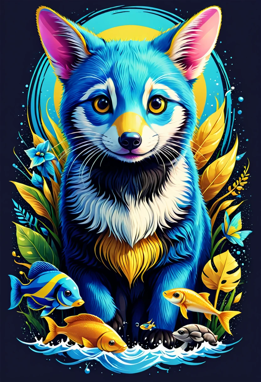 any animals, T-shirt design