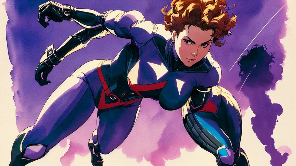1girl, DC_Hero_girl, (masterpiece, Highest quality, Super detailed, Best Shadow),, sticker of a girl from dc comic, whole body, What is Kim Jong??, , soul, digital figure, Comic book style, cyber punk, Perfect Anatomy, Centered, Approaching perfection, dynamic, Very detailed, Watercolor, artステーション, コンセプトart, Smooth, Sharp focus, figure, art:Carne Griffith、Vadim Kashin ,