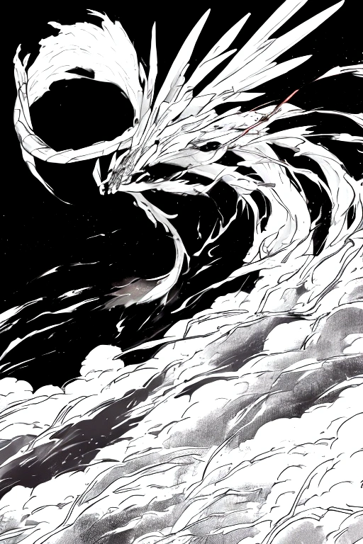 (close up, Aerial view)1. White Dragon, Lakes and water, Best Quality, masutepiece, 超A high resolution, (photos realistic:1.4), surrealism, dream-like,fusionart, Shadow Dancer, Shadow Magic, Darkness Control, stealth, Shadow Step, Umbral spell, Concealed blade, (((电影灯光))), Extremely detailed, Hyper-Resolution, ((((Twisted)))),