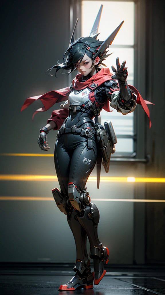 1man, robot, samurai, sword, stand, cyberpunk, attack pose, night full shot, hyper-realistic, cinematic, detailed, hypermaximalist, octane render, unreal engine 5, 8K, portrait, full body, beauty art, shot photography by Wes Anderson, Middle shot portrait, ultra high details, symmetrical eyes, Low light, Cinematic lighting, NVIDIA Iray render, terracotta, ultra high definition, artstation, Smooth, sharp focus, Photorealism, Photography, Realistic Detail, Depth of field, 8k, Full HD, 3d, Super resolution, octane render, award winning photo, shot on Canon DSLR, f/2.8 Long exposure, 25mm, unreal engine