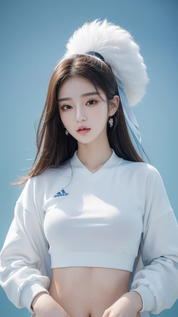 (((masterpiece))), (((high resolution)))、(((8K quality)))、(((perfect face)))、(((K-pop idol)))、25 years old、(sportswear), look at the camera, (Eyes of the highest quality), (detailed face), (detailed texture), (big bust), (chubby)