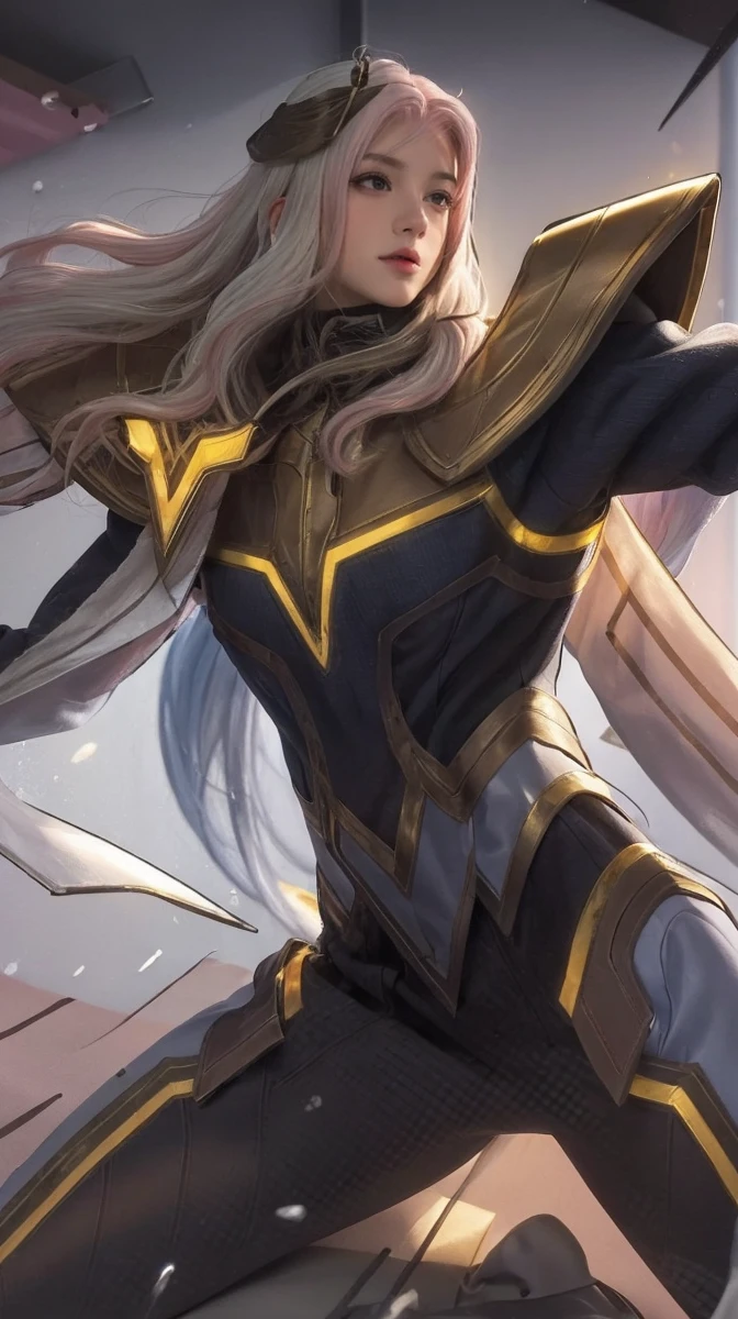 (masterpiece), (high quality), (8k resolution), (RAW photo), (best quality), (masterpiece:1.5), (realistic:1.5), ((photo realistic)), vibrant details, hyper realistic,1boys, (cute:1.2), beautiful, high-quality and detailed face, perfect face, (white hair And light pink hair:1.4), rosy cheeks, detailed eyes, (blue eyes),colorful eyes,(watery eyes),nsfw,, slender body, looking at viewer, closed mouth, real human skin, shiny skin, mid breasts, ((school uniform)), sitting, bed,