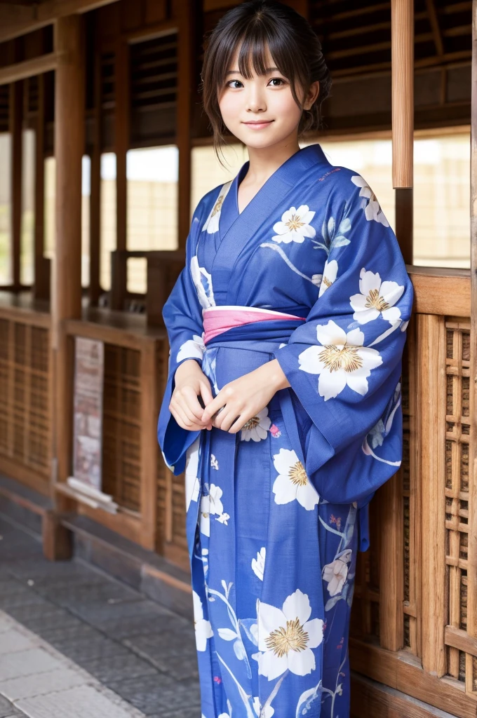 Yukata and beautiful girl