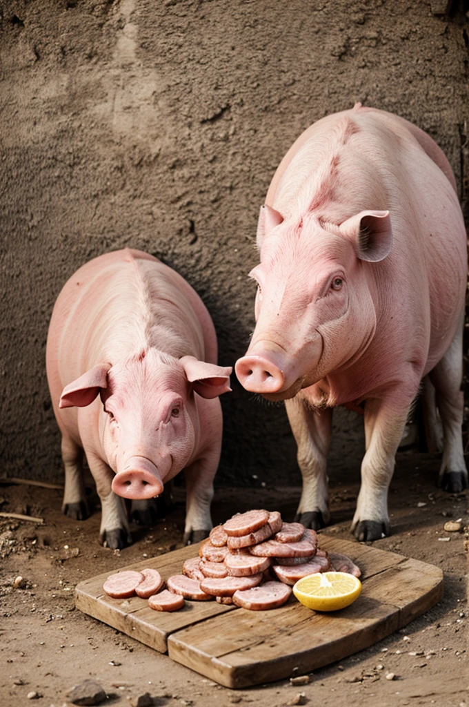 Muslim people eat MAMPIG brand pork.
