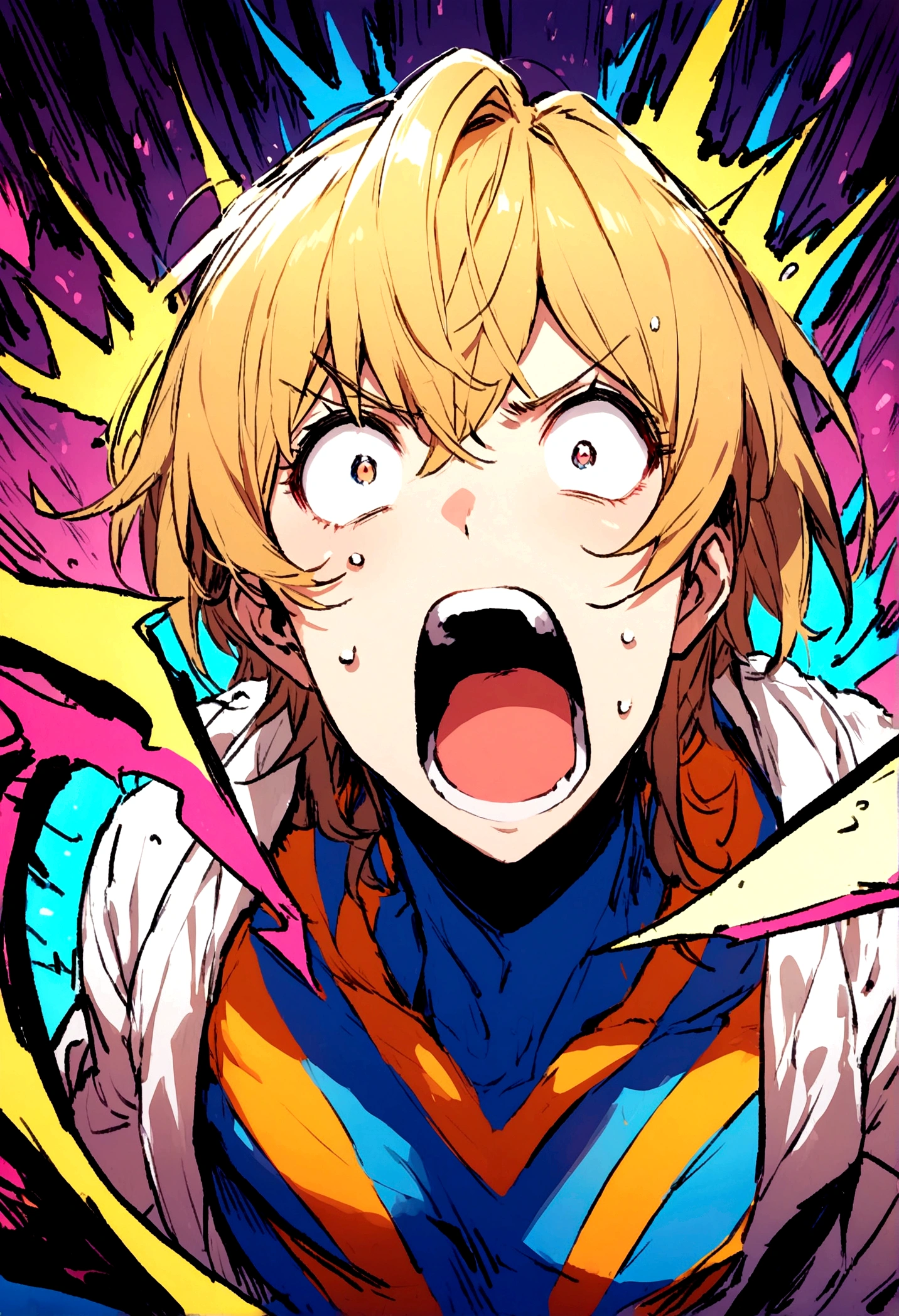 Surprised、male