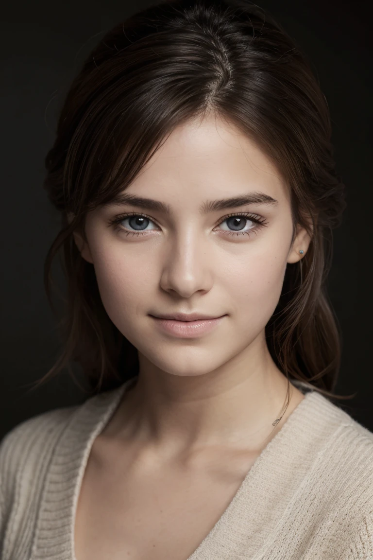 Un portrait photoréaliste d'une jeune fille hispanic de 20 ans aux longues, cheveux blonds flottants et yeux marron frappants. Elle devrait avoir un naturel, expression accessible et être illuminé par la douceur, soleil de l'heure d'or. L'arrière-plan doit être un décor extérieur pittoresque, peut-être un parc ou une plage ensoleillé. Capturez cette image avec une photo haute résolution à l'aide d'un objectif 85 mm pour une perspective flatteuse.