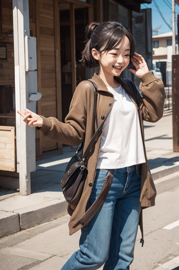 happy character