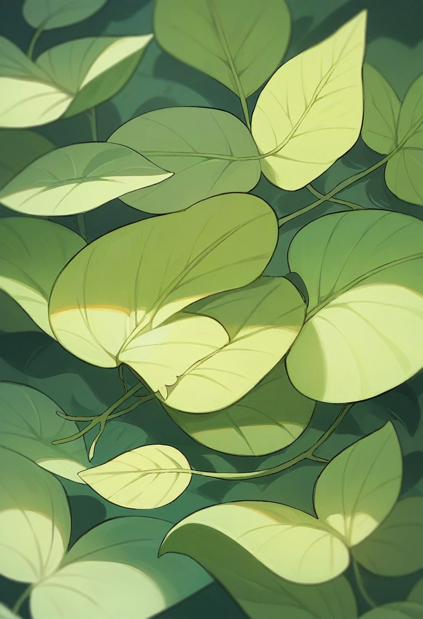 Drop onto a leaf