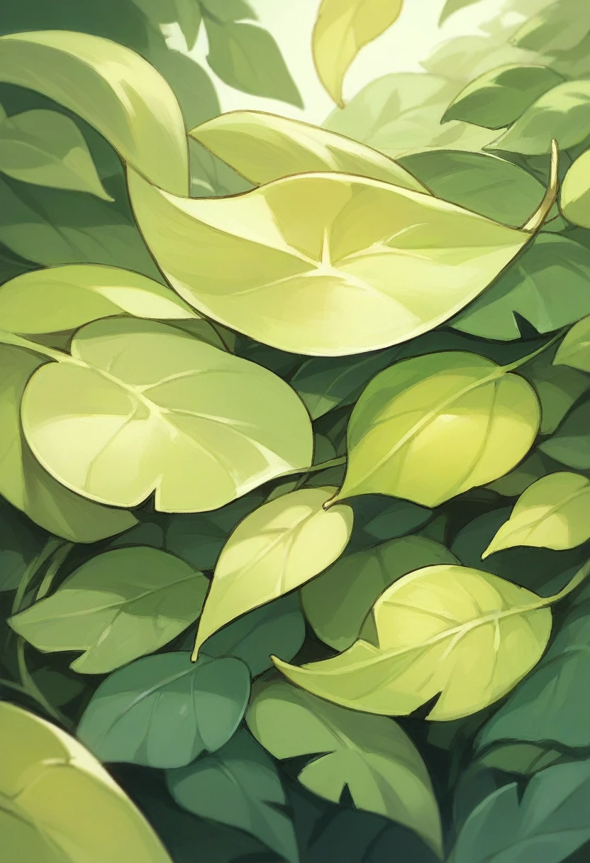 Drop onto a leaf