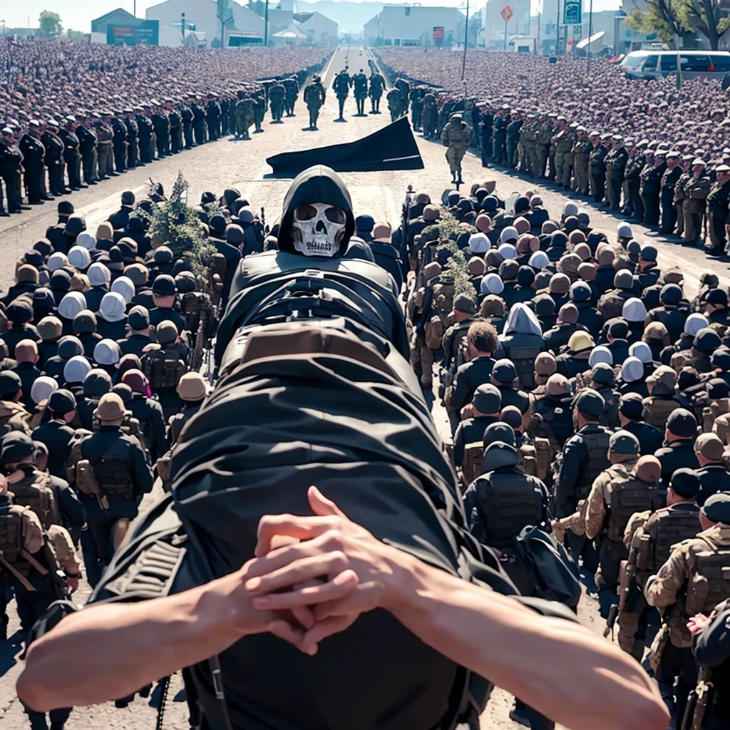 Death under a military march