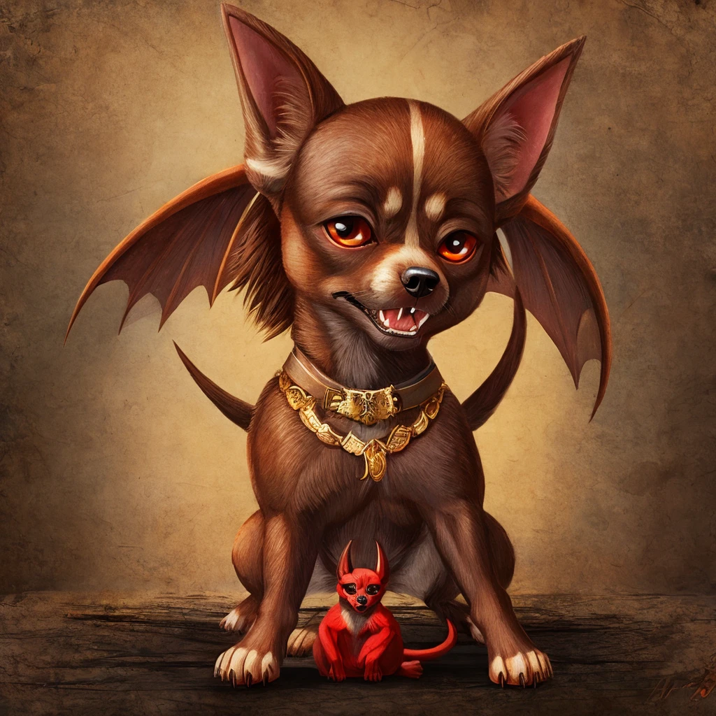 Create me a Chihuahua demon