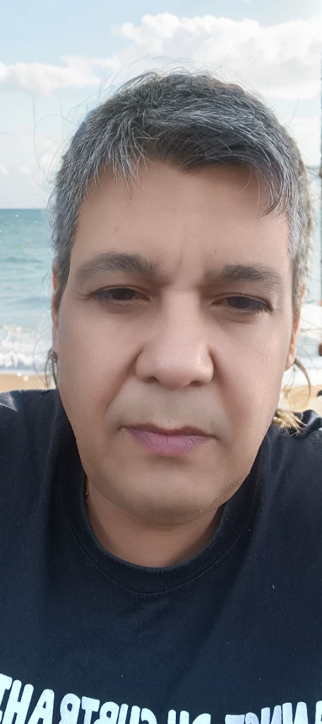 Beach on the background, sea