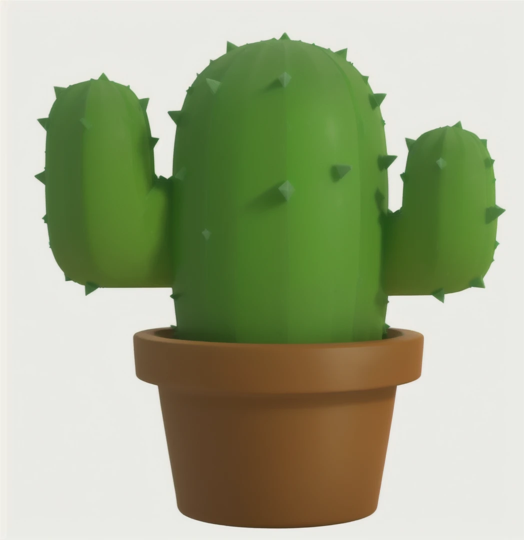 Disney,3D Rendering,(masterpiece), (best quality), (Extremely detailed), Cactus cartoon illustration, Aesthetic, fantasy, 12k resolution,