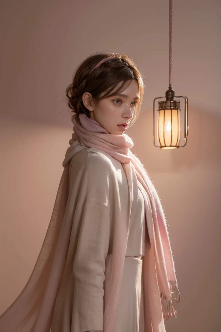 Flower beetles wear (long:1.2) pink (scarf:1.3), Beetles with arms and heads, (Hidden Shot:1.17), epic realistic, fade, ((Neutral colors)), Art, (Human Development Report:1.5), (Soft colors:1.2), Ultra Detailed, (Artstation:1.5), Movie, Warm lamps, Dramatic lighting, (Intricate details:1.1), Complex background, (Rutkowski:0.8), (Cyan and Orange:0.4)